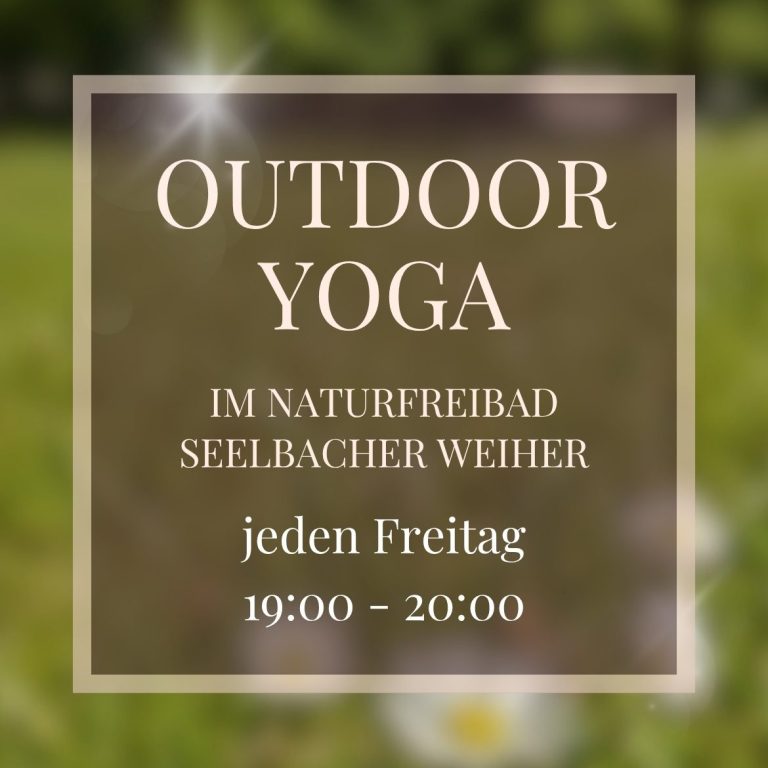 Outdoor Yoga am Freitag