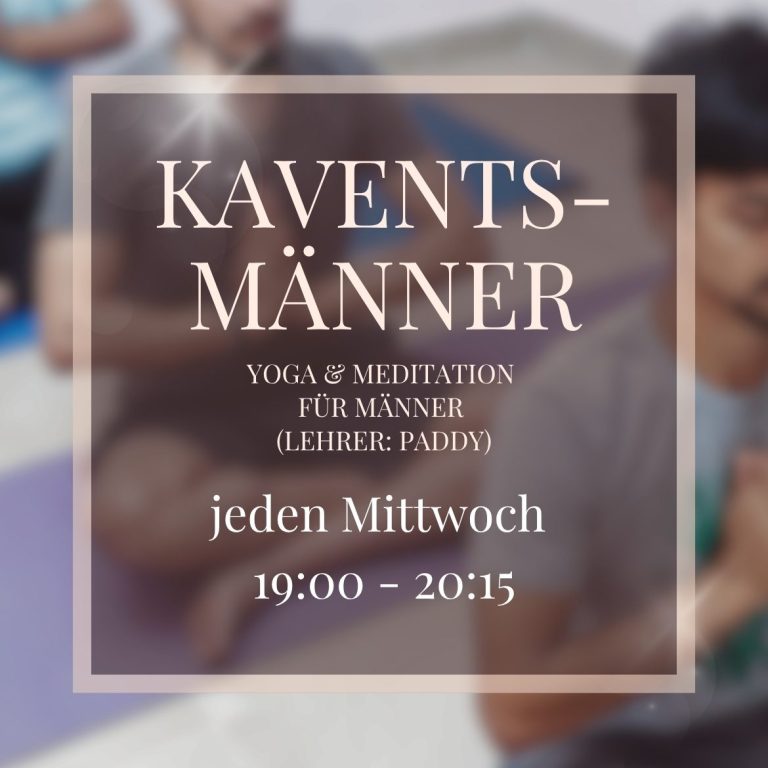 Kaventsmänner - Yoga für Männer (Lehrer: Paddy)
